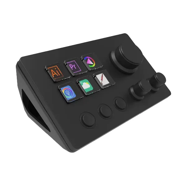Custom Macro Mechanical Keyboard with Knob Control & LCD Display